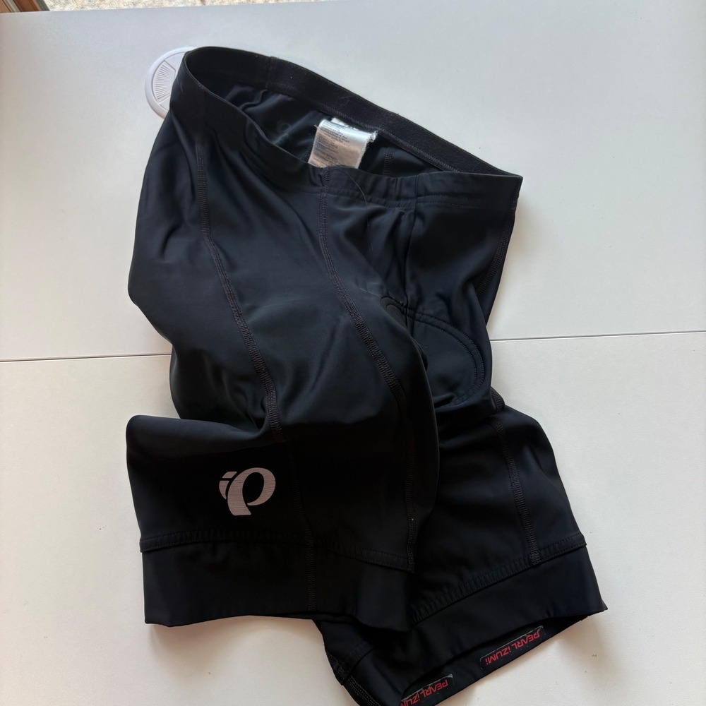 Pearl Izumi Cycling Shorts Mens Medium Black Padded Select Bike Shorts